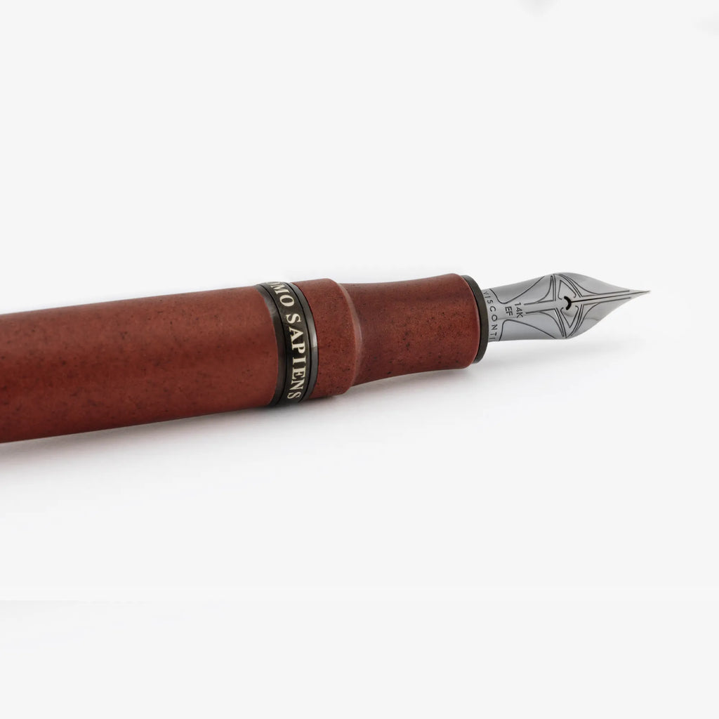 Stylo-Plume Homo Sapiens Lava Color Terre de Sienne Visconti