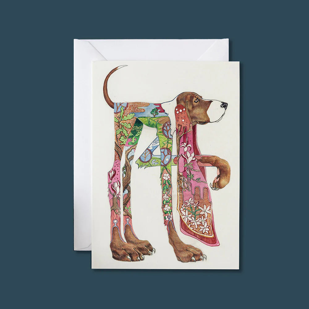 Carte de Voeux Chien The DM Collection