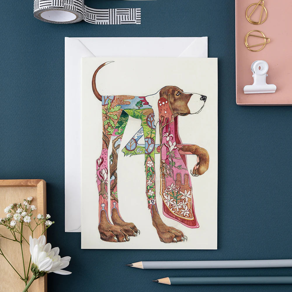 Carte de Voeux Chien The DM Collection