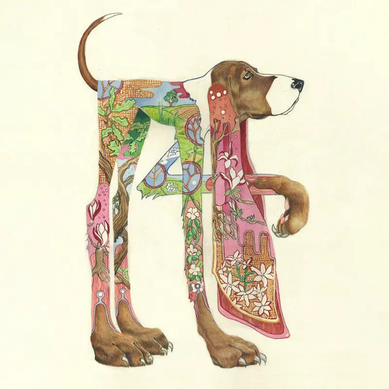 Carte de Voeux Chien The DM Collection