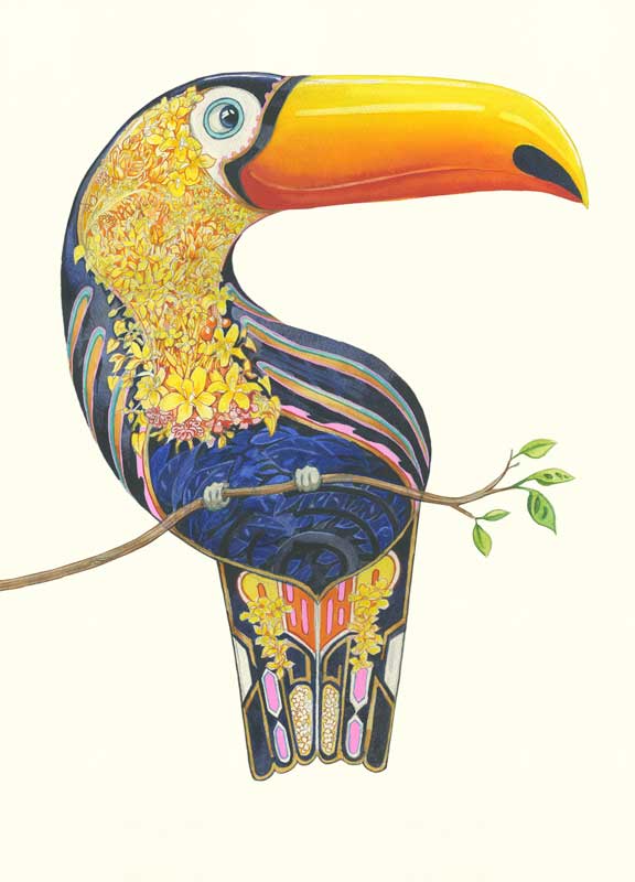 Carte de Voeux Toucan The DM Collection