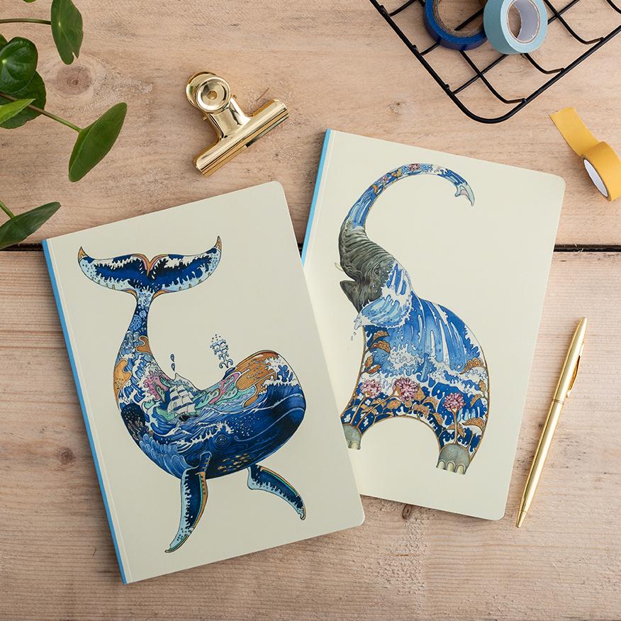 Carnet de Notes Baleine The DM Collection