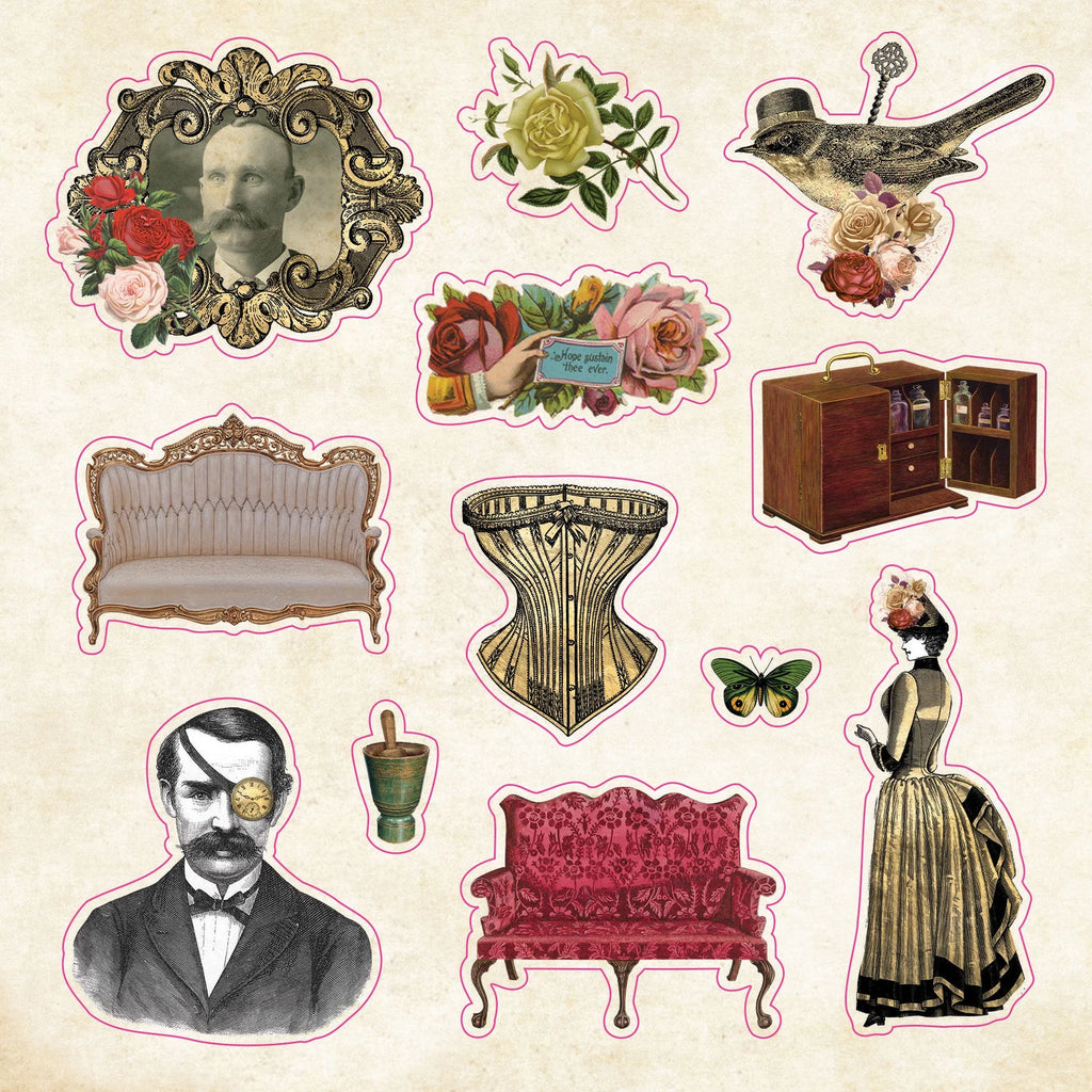 The Sticker Book of Curiosities Peter Pauper Press