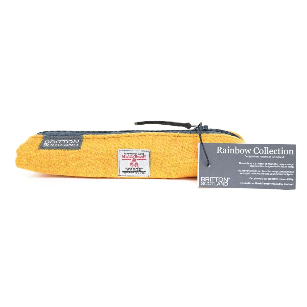 Trousse Fine Rainbow Collection Jaune Moutarde Amy Britton