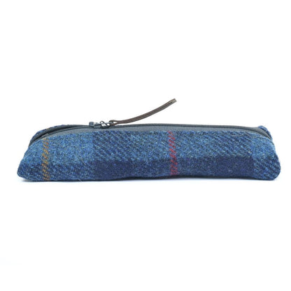 Trousse Fine Highland Range Plaid Bleu Marine Amy Britton