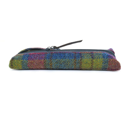 Trousse Fine Highland Range Plaid Violet Multicolore Amy Britton