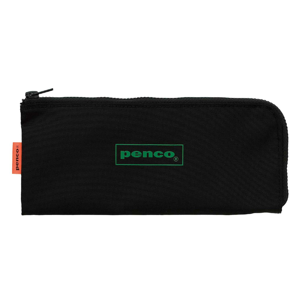 Trousse Plate à Fermeture Éclair Noir Penco