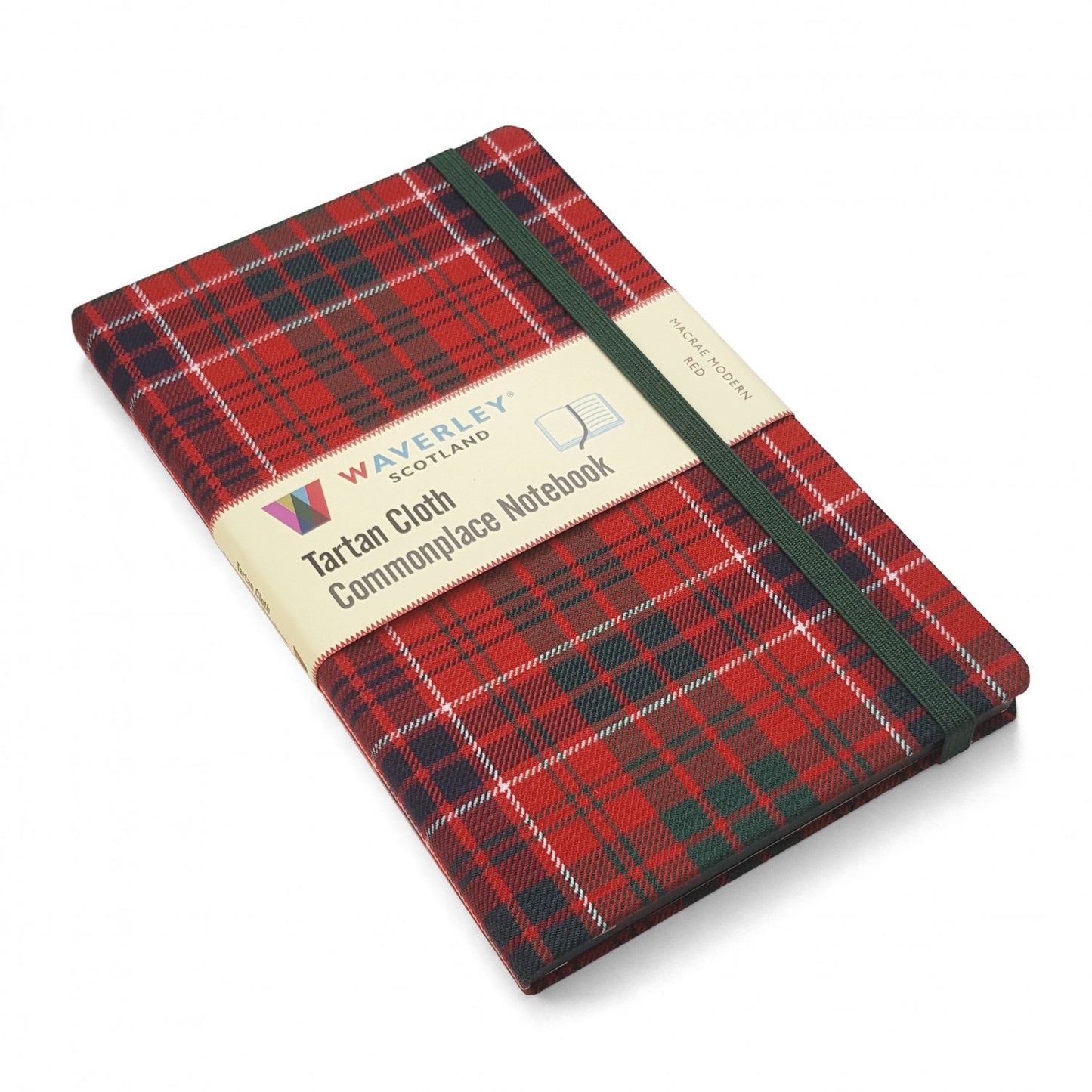 Carnet Large Macrae Modern Red Waverley Scotland