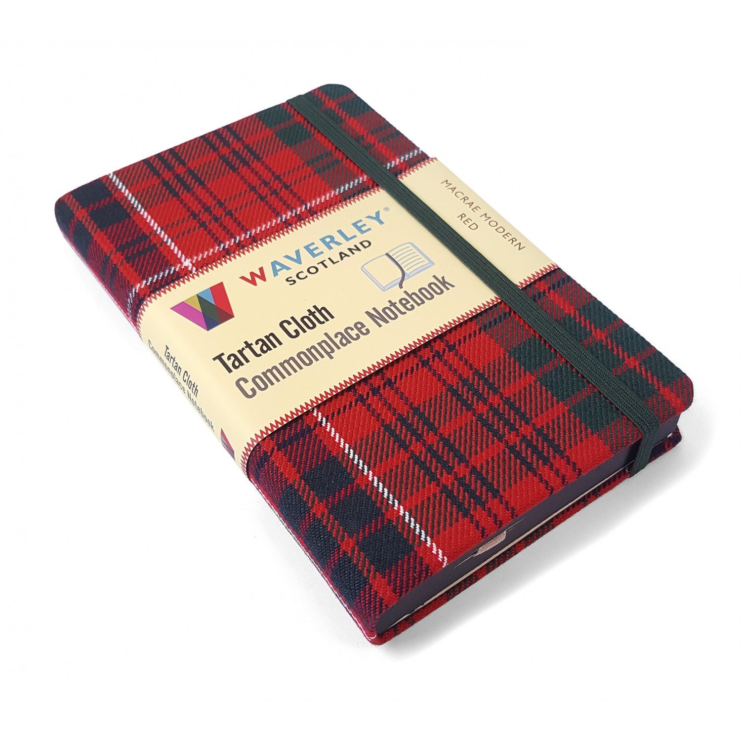 Carnet Poche Macrae Modern Red Waverley Scotland