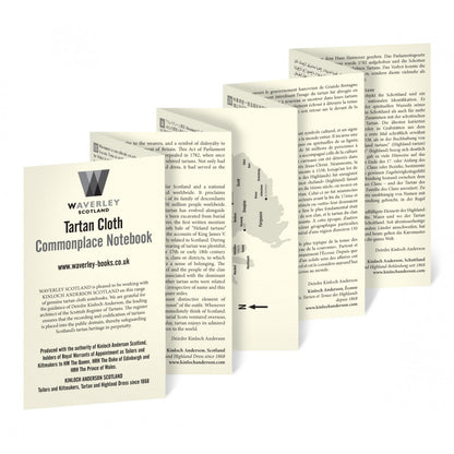 Carnet Large Murray of Atholl Ancient Waverley Scotland