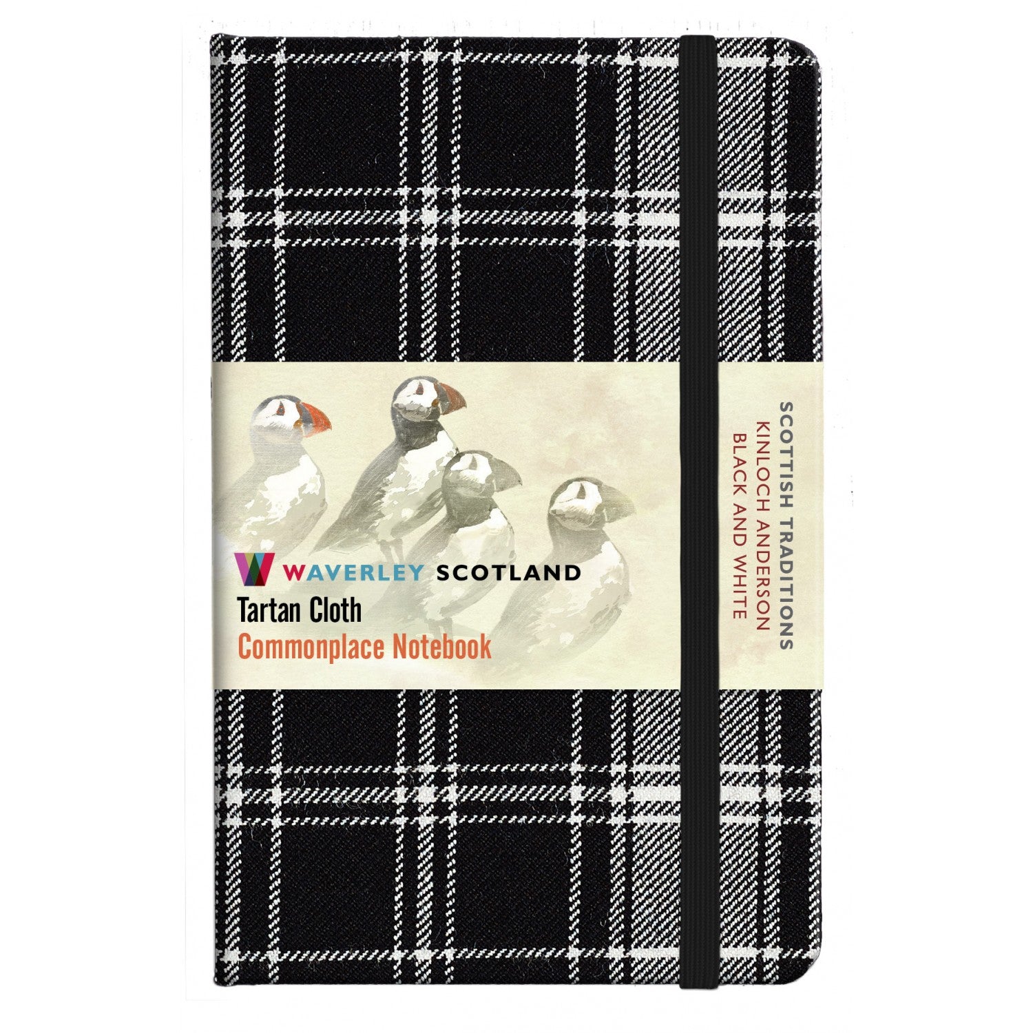 Carnet Poche Black and White Waverley Scotland
