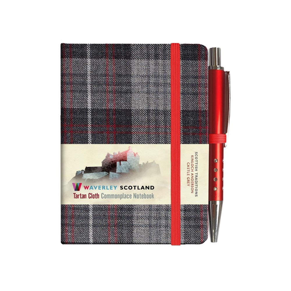 Carnet Mini Avec Stylo Castle Grey Waverley Scotland