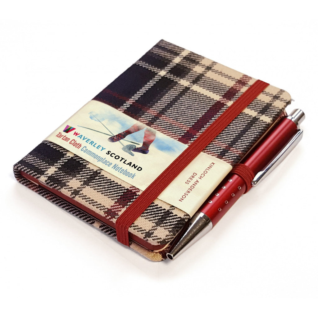 Carnet Mini Avec Stylo Kinloch Anderson Dress Waverley Scotland