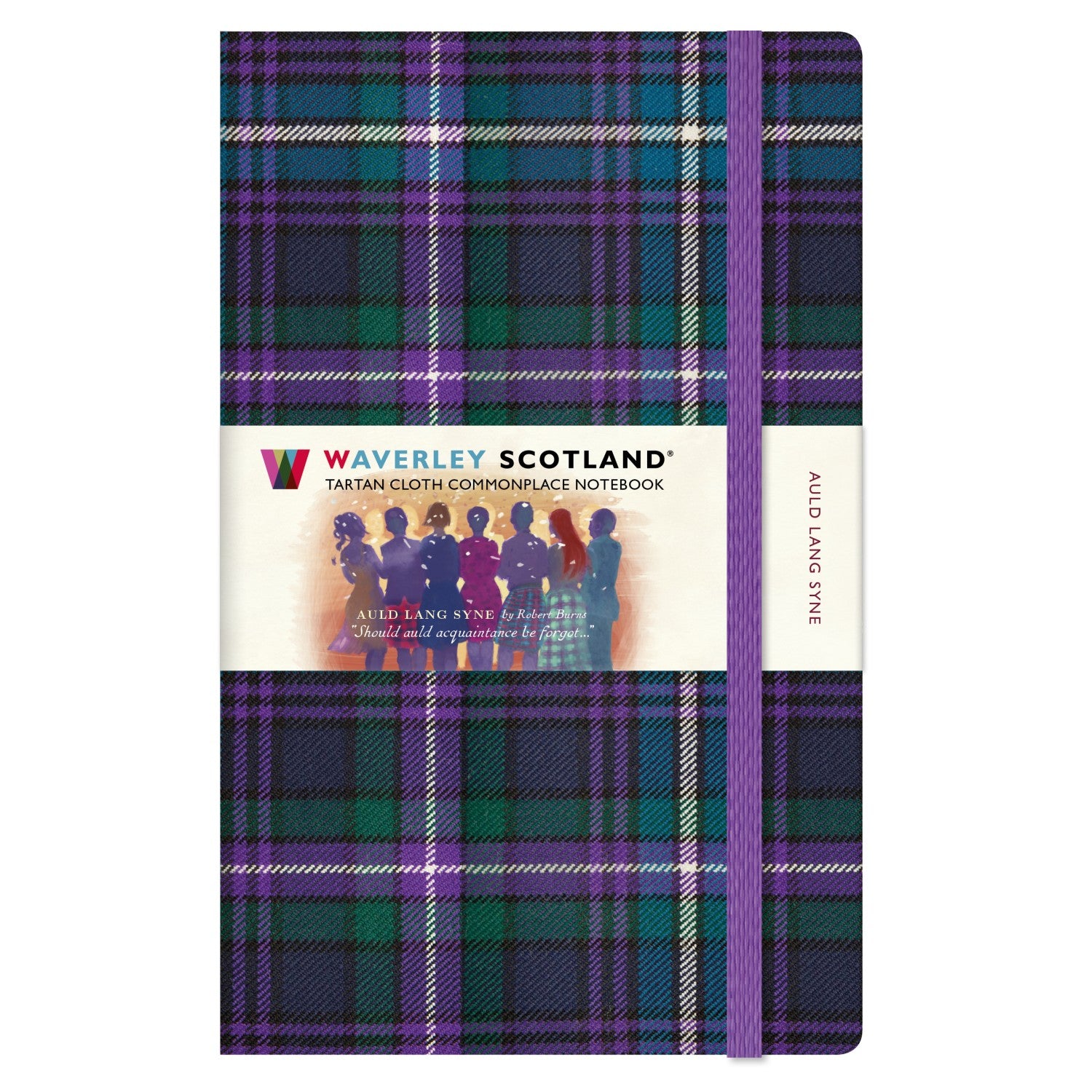 Carnet Large Auld Lang Syne Waverley Scotland