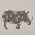 Carte de Voeux Rhinocéros English Graphics
