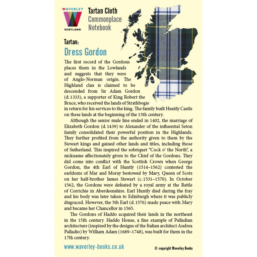 Carnet Poche Dress Gordon Waverley Scotland