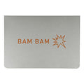 Carte de Voeux A6 Double Bam Bam Le Typographe