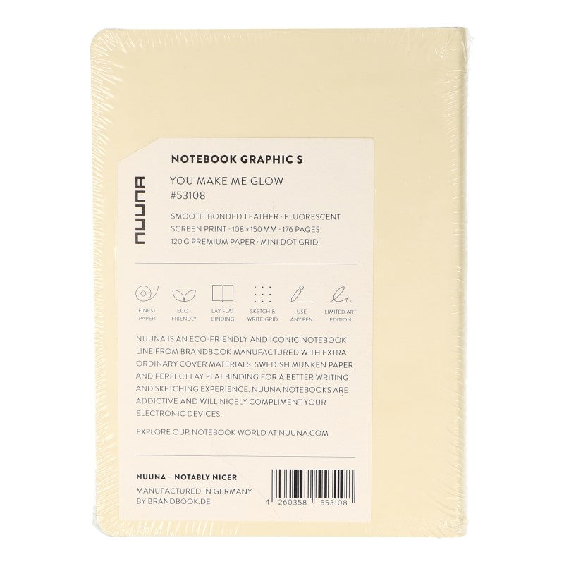 Carnet Graphic S You Make Me Glow Nuuna