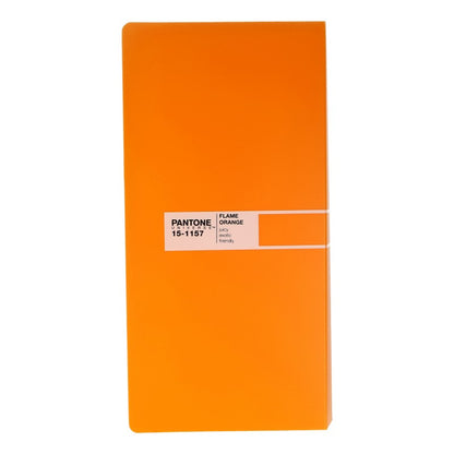Porte-Cartes Flame Orange Grand Format Pantone