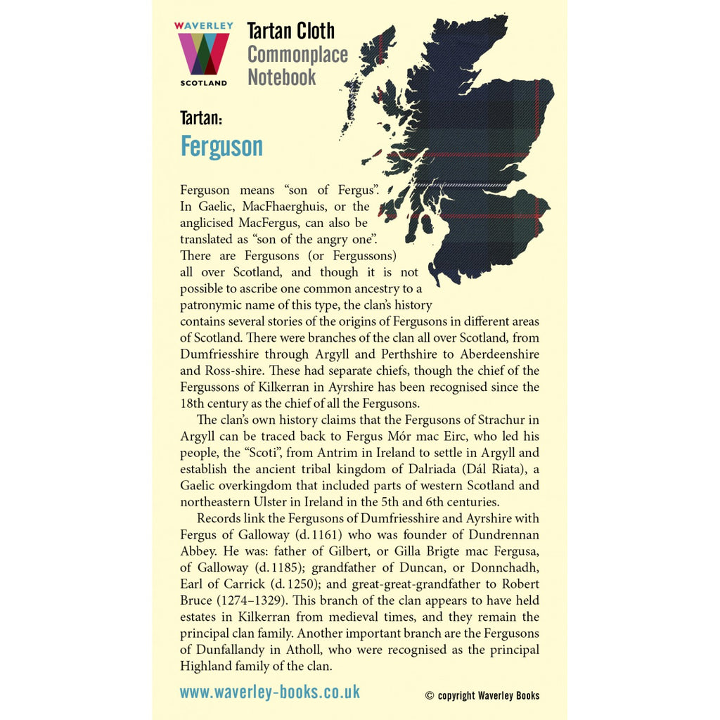 Carnet Poche Ferguson Waverley Scotland