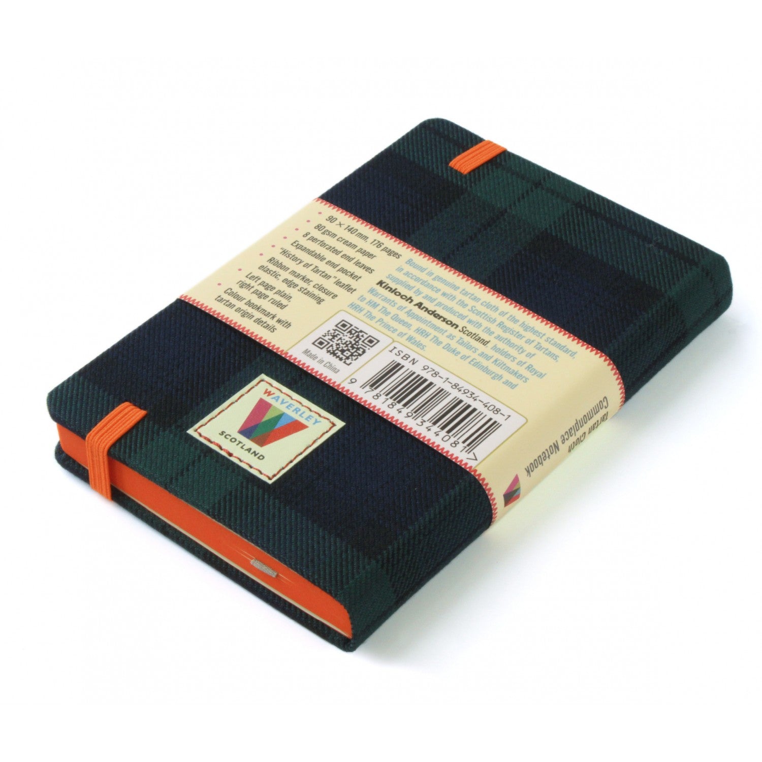 Carnet Poche Black Watch Waverley Scotland