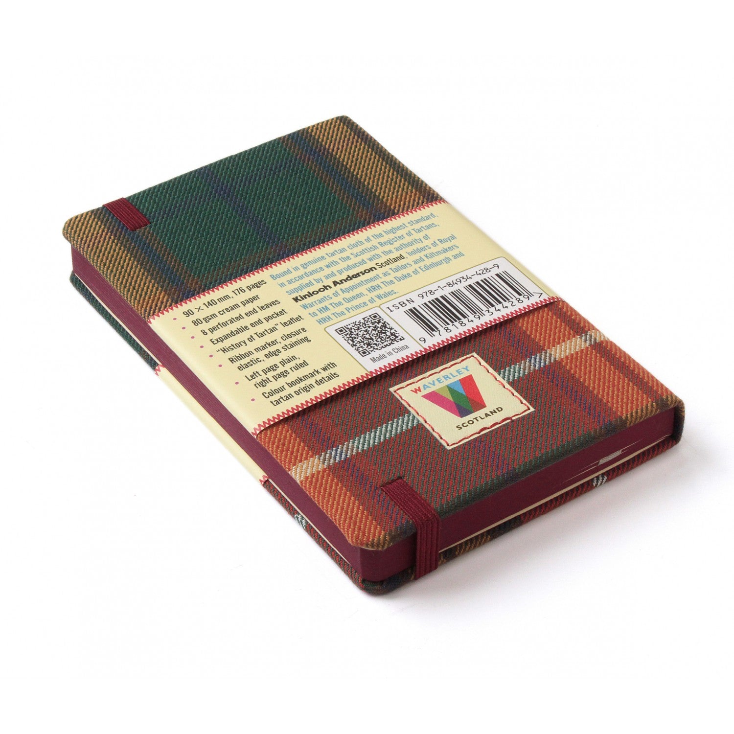 Carnet Poche Buchanan Reproduction Waverley Scotland
