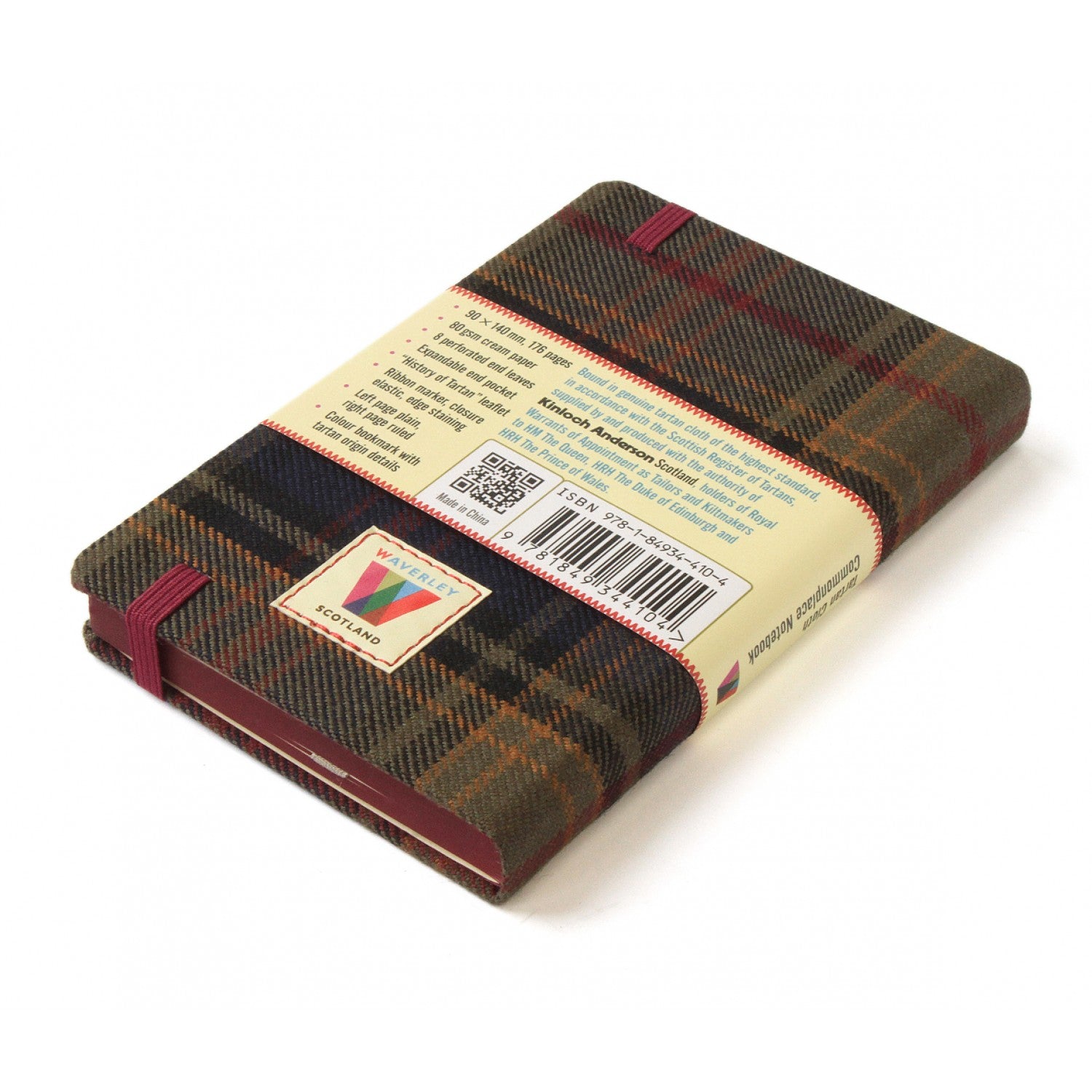 Carnet Poche Kinloch Anderson Waverley Scotland