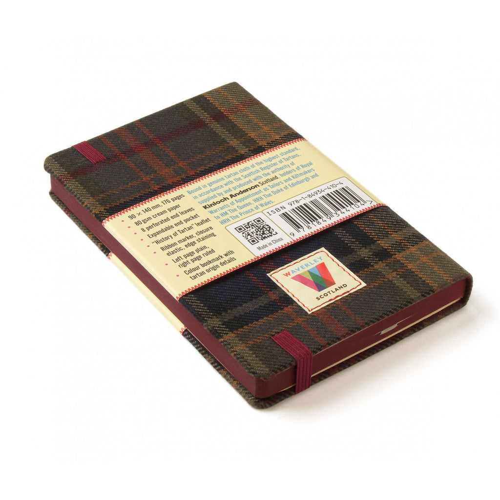 Carnet Poche Kinloch Anderson Waverley Scotland