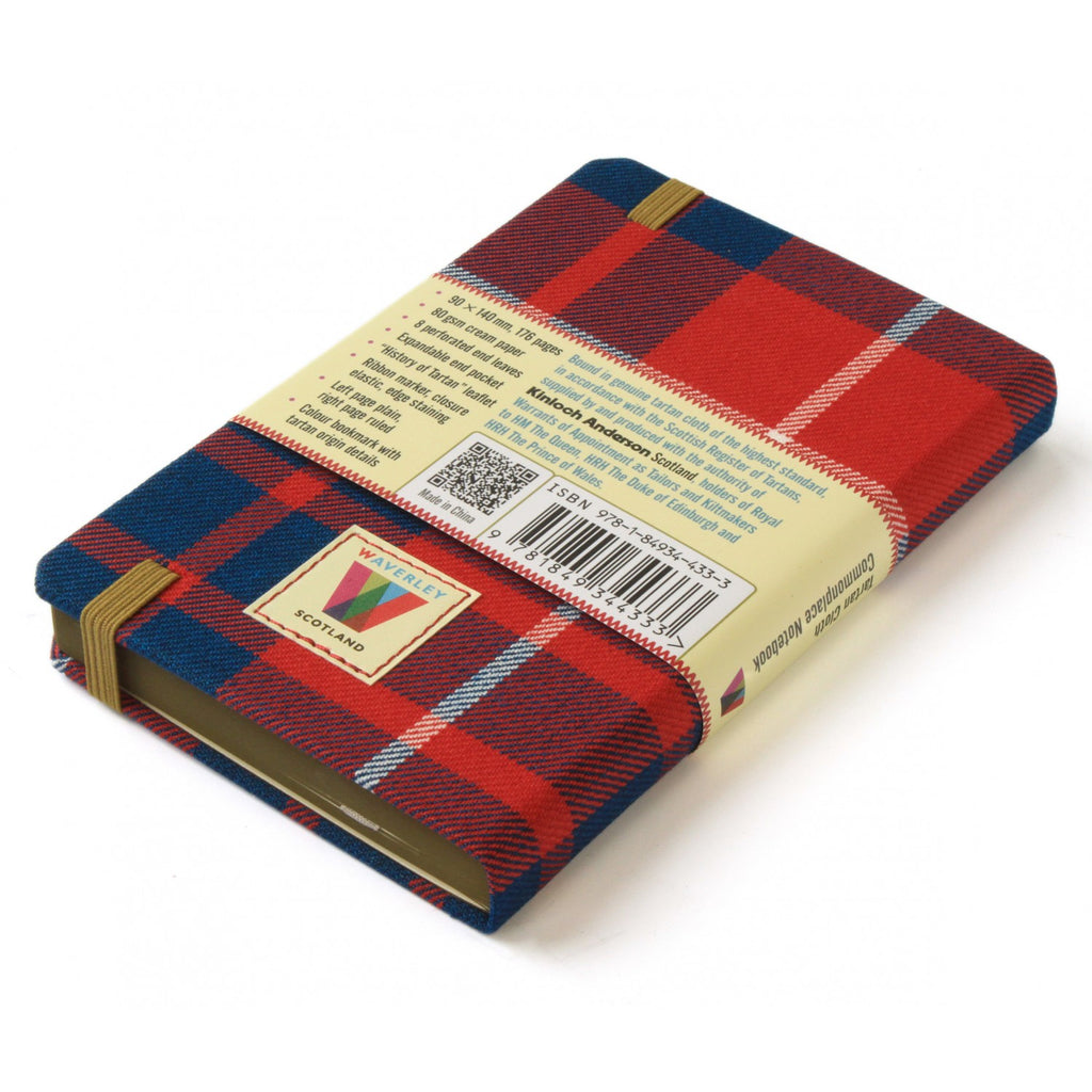 Carnet Poche Hamilton Red Waverley Scotland