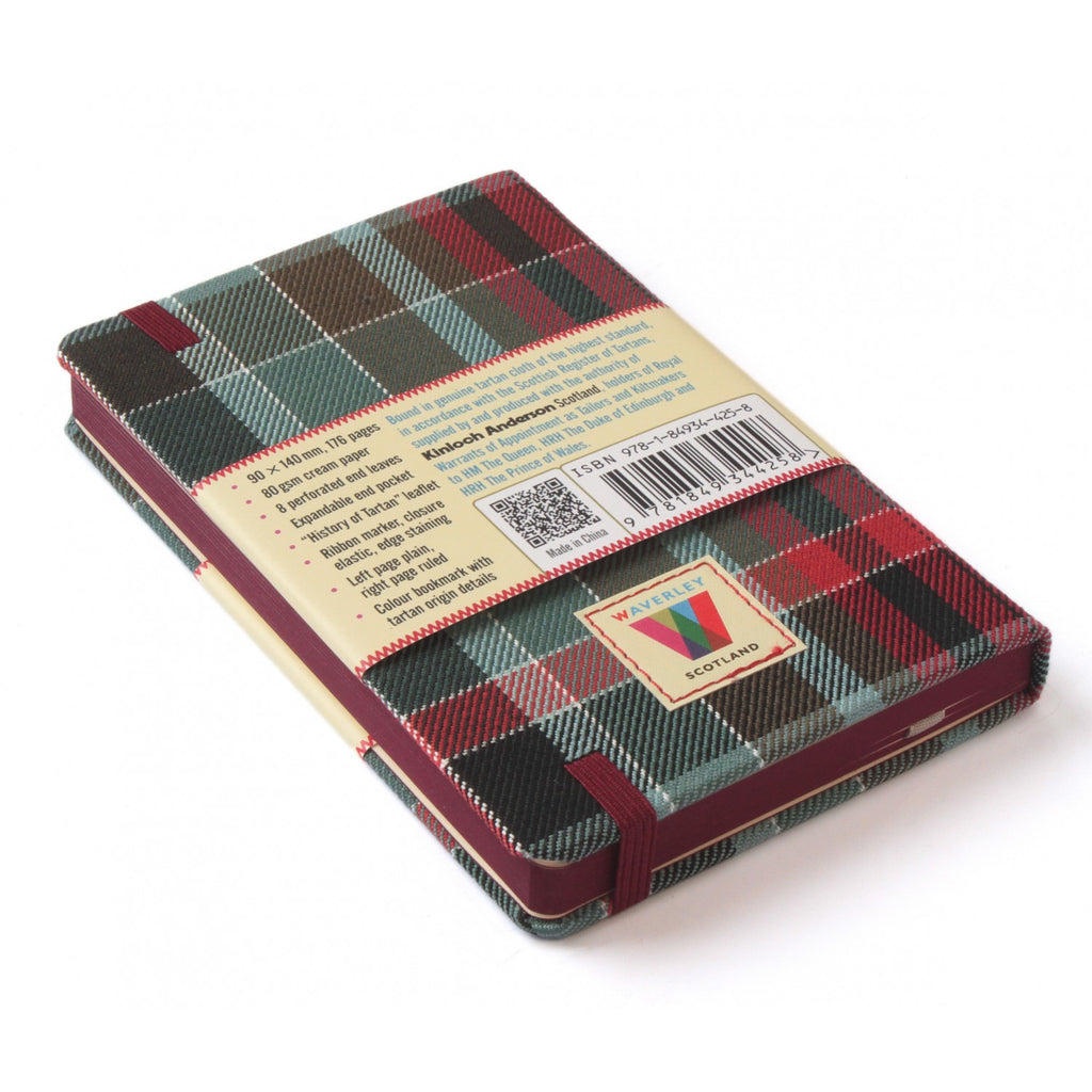 Carnet Poche Gordon Red Weathered Waverley Scotland