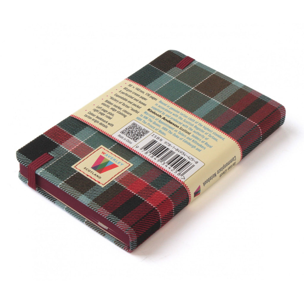 Carnet Poche Gordon Red Weathered Waverley Scotland
