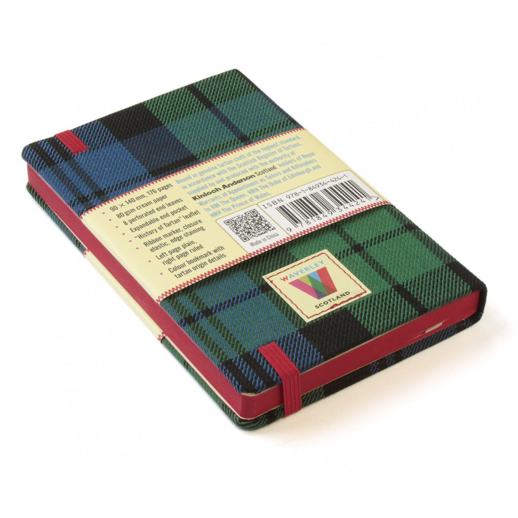 Carnet Poche Campbell Ancient Waverley Scotland