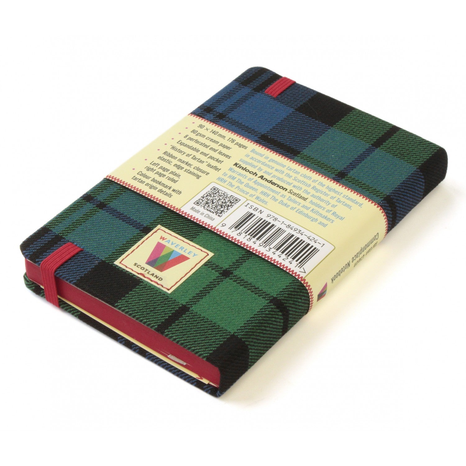 Carnet Poche Campbell Ancient Waverley Scotland