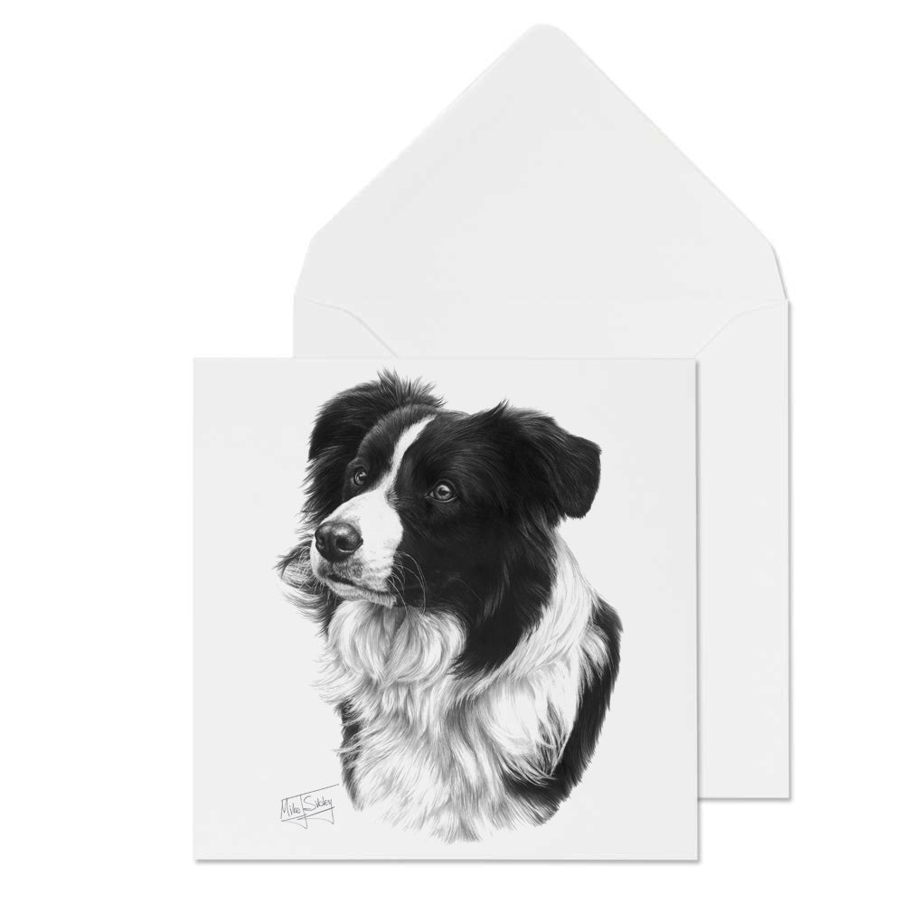 Carte de Vœux Mike Sibley Border Collie C&S Products