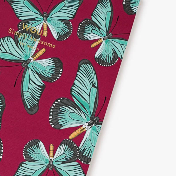 Carnet de Notes A6 Butterfly Wouf