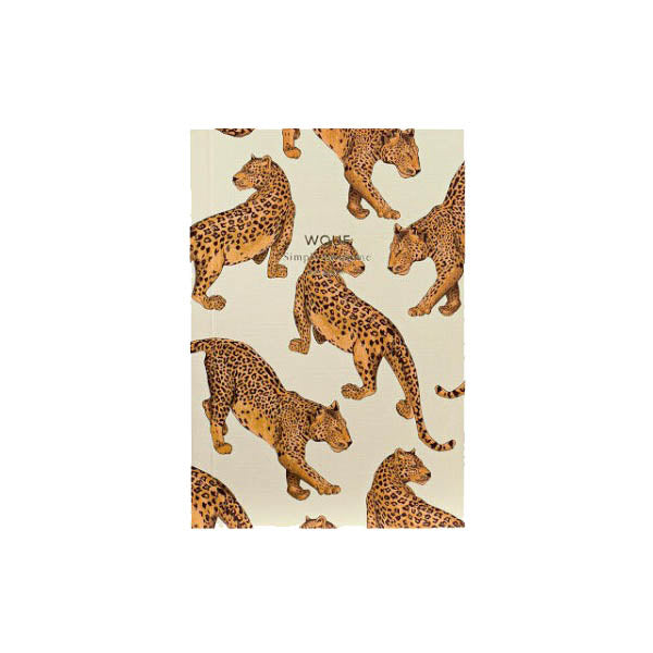 Carnet de Notes A6 Leopard Wouf