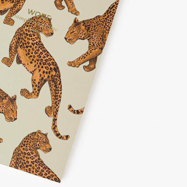 Carnet de Notes A6 Leopard Wouf