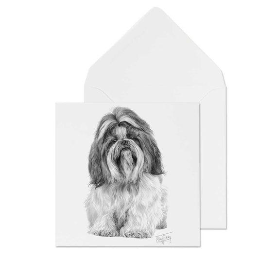 Carte de Vœux Mike Sibley Shih Tzu C&S Products