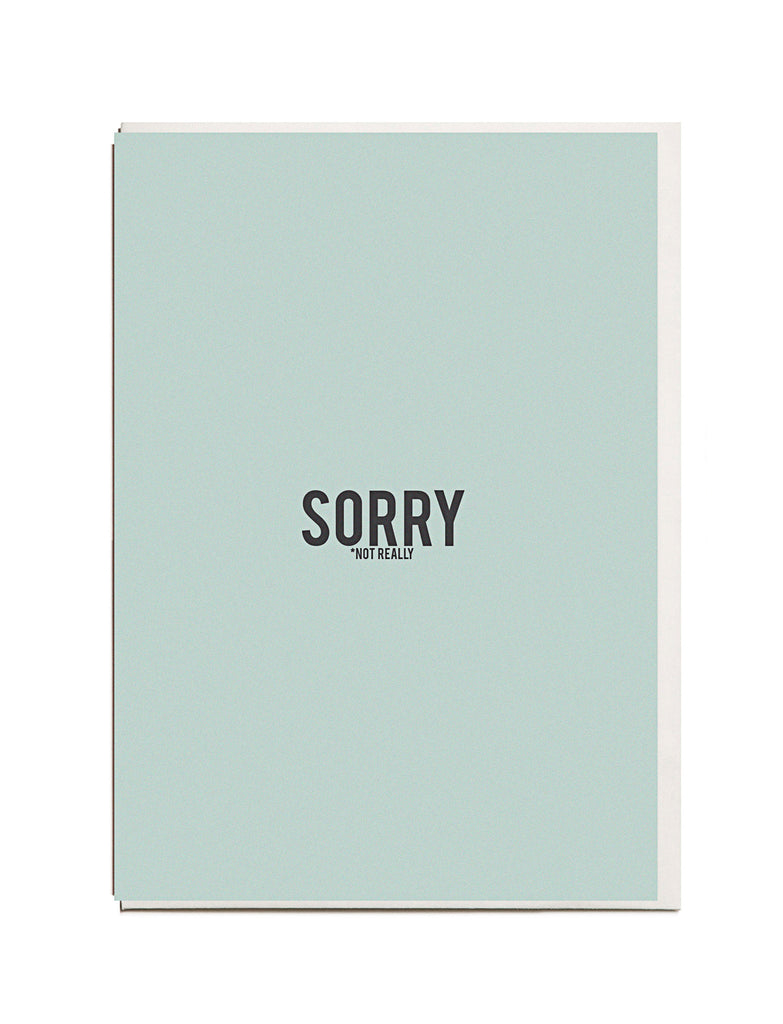 Carte de Vœux Sorry Not Really I Ended Up Here