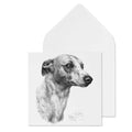 Carte de Vœux Mike Sibley Lévrier Whippet C&S Products