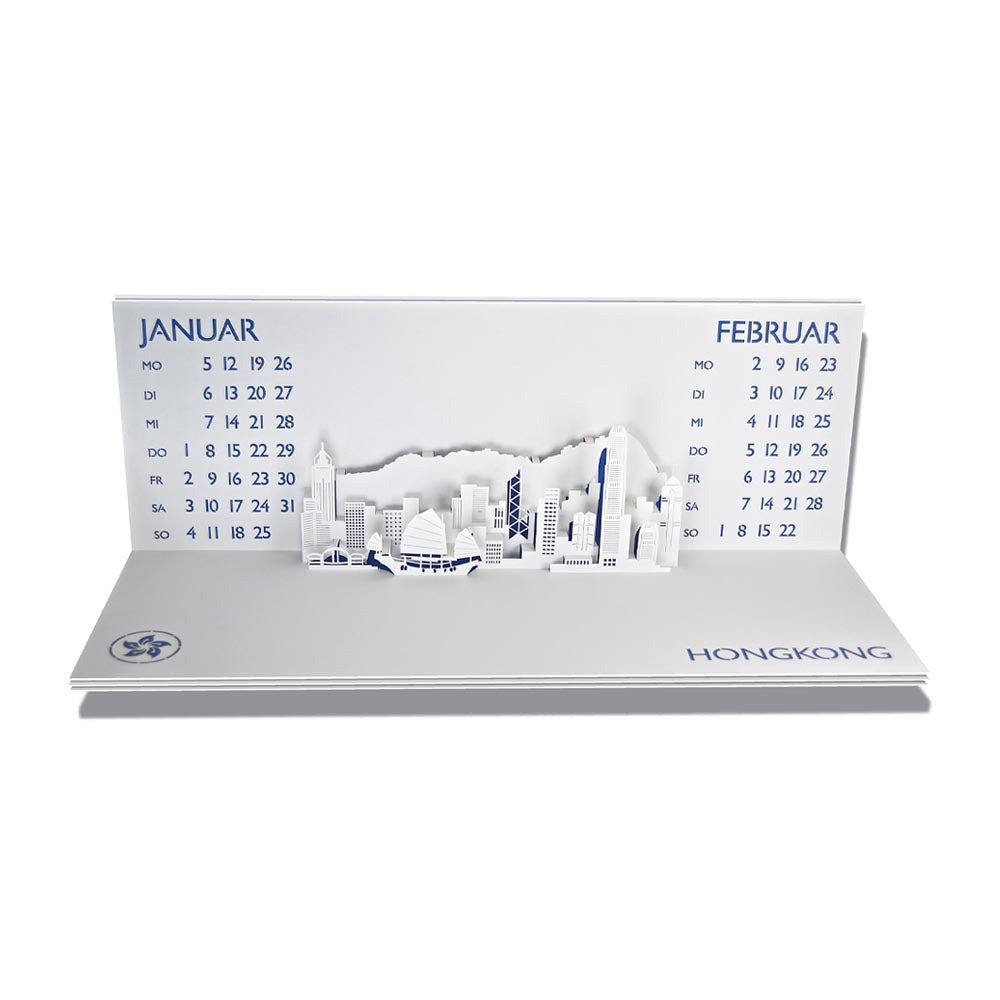 Calendrier Pop-Up Metropol 2019 Rifletto