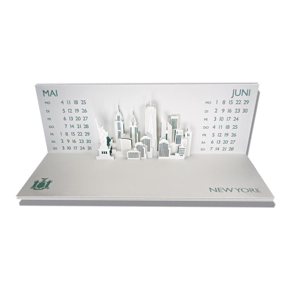 Calendrier Pop-Up Metropol 2019 Rifletto