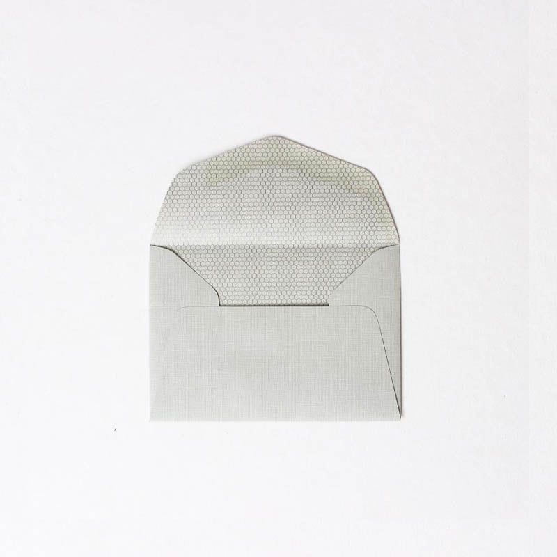 Mini-Carte de Voeux + Enveloppe Étoile Le Typographe