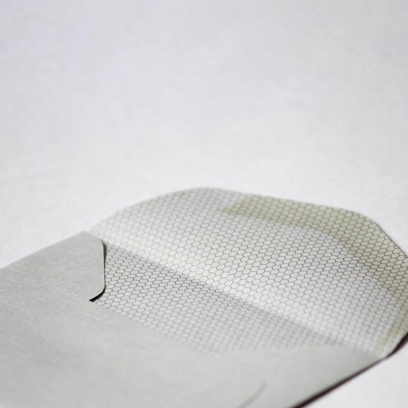 Mini-Carte de Voeux + Enveloppe Étoile Le Typographe
