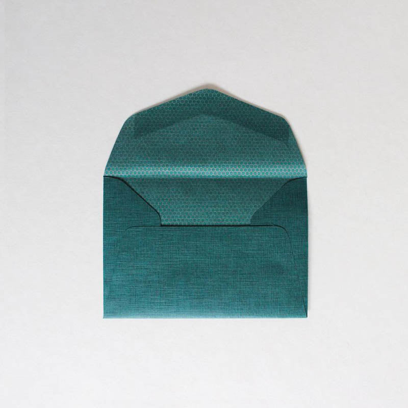 Mini-Carte de Voeux + Enveloppe Happy New Year Le Typographe