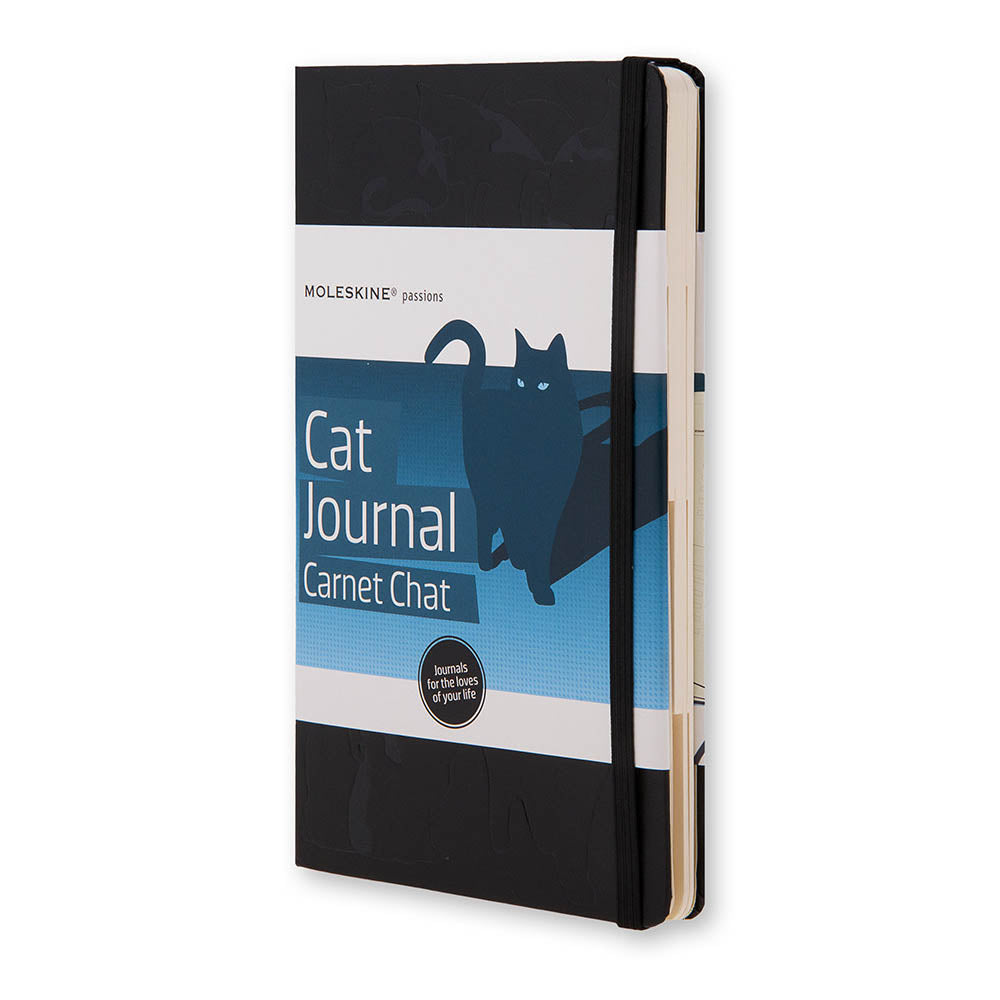 Carnet Passion Chat Couverture Rigide Noir Moleskine