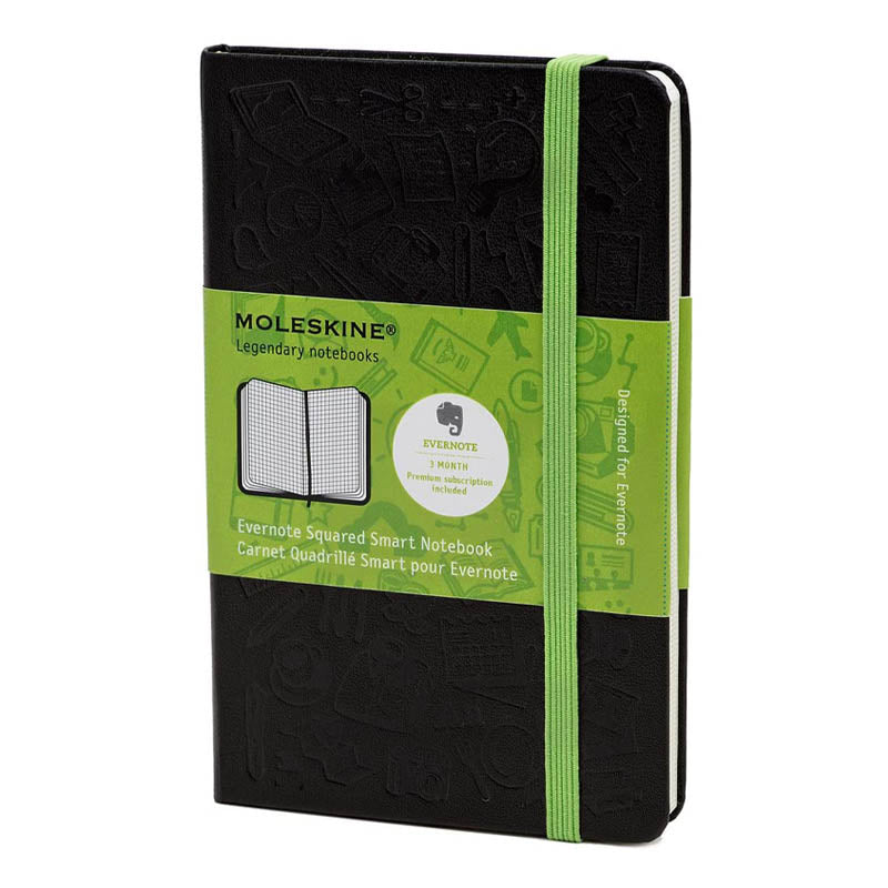 Carnet Smart pour Evernote Quadrillé Moleskine