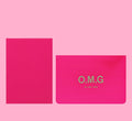 Carte de Voeux A6 Double O.M.G Le Typographe