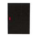 Cahier Ondulo A4 Pages Blanches avec Rabat Noir Paper-Oh