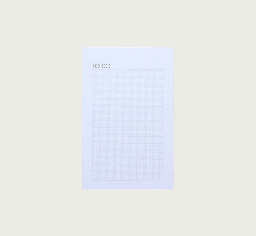 Bloc-Notes A6 To Do Le Typographe
